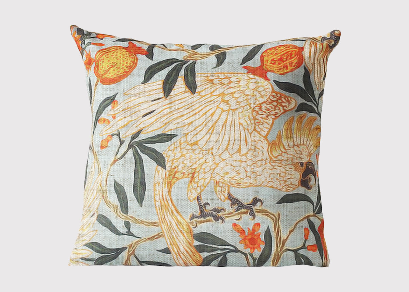 Spring Cockatoo Cushion