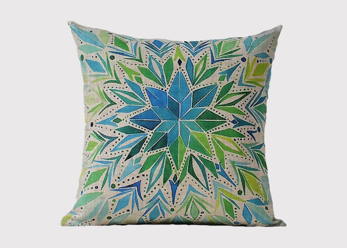 Marine Blossom Cushion